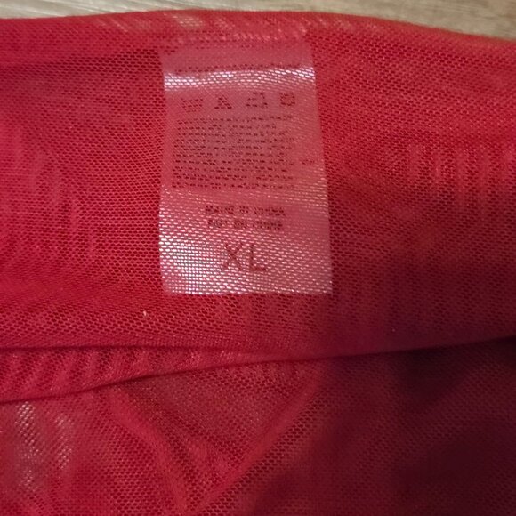 Avidlove Red Lace Sheer Babydoll Nightgown Lingerie Women’s XL Sexy Sleepwear - Picture 5 of 9